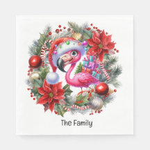 Navidades de Flamingo en julio en la playa