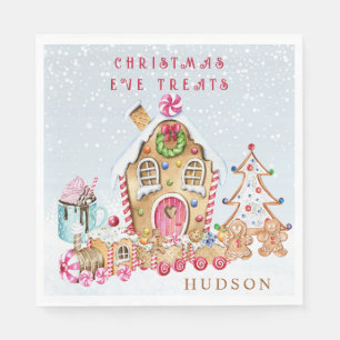 Servilleta De Papel Navidades de Gingerbread House