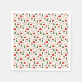 Servilleta De Papel Navidades de golf con equipo de golf