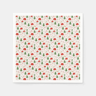 Servilleta De Papel Navidades de golf con equipo de golf