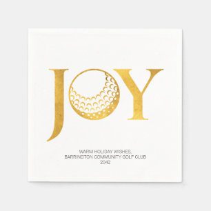 Servilleta De Papel Navidades de Golf Joy & Peace