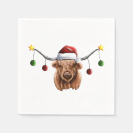 Servilleta De Papel Navidades de Have a Merry Hielan Coo