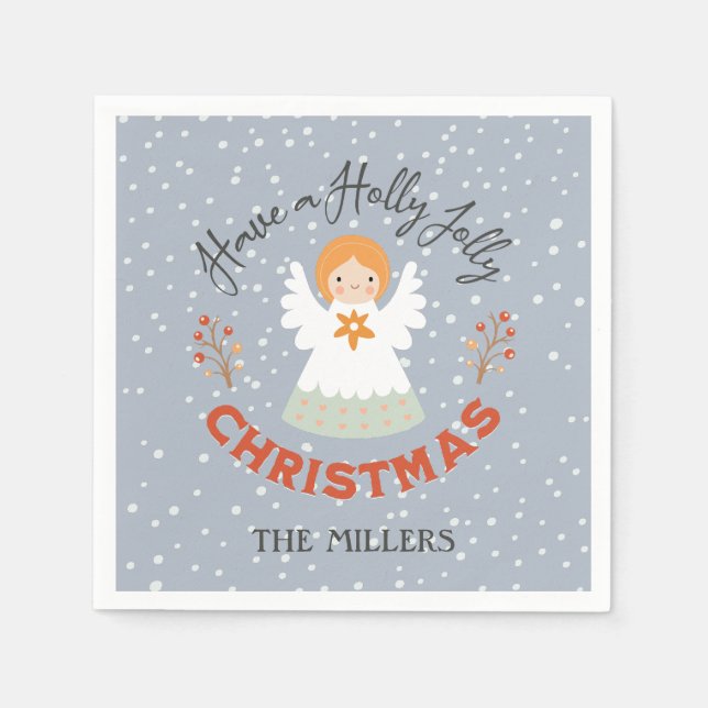 Servilleta De Papel Navidades de Have Holly Jolly (Anverso)