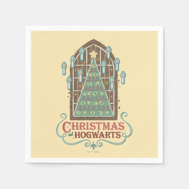 Servilleta De Papel Navidades de HOGWARTS™ Cookie Graphic (Anverso)