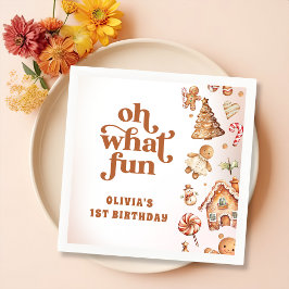 Servilleta De Papel Navidades de invierno fiesta de cumpleaños de Cook