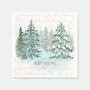 Servilleta De Papel Navidades de invierno Pine