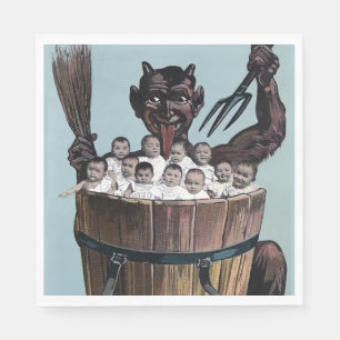 Servilleta De Papel Navidades de Krampus