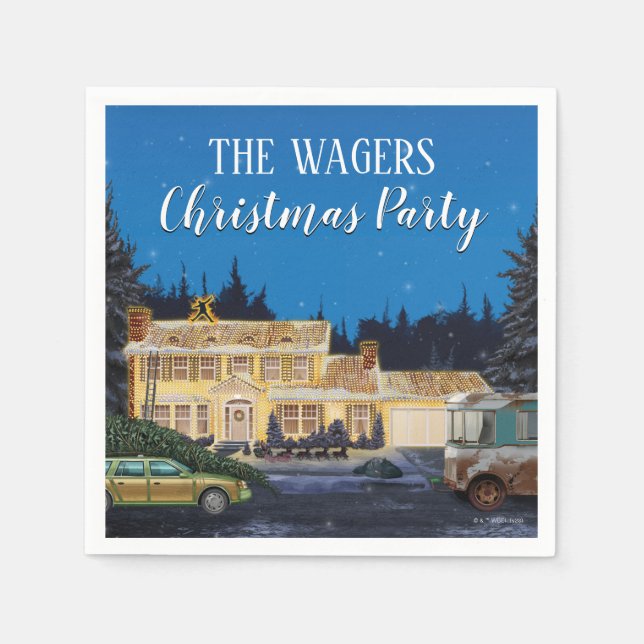 Servilleta De Papel Navidades de Lampoon (Anverso)