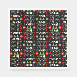 Servilleta De Papel NAVIDADES de Médicas de ENT