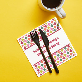 Servilleta De Papel Navidades de mensajes de Personalizado de patrones