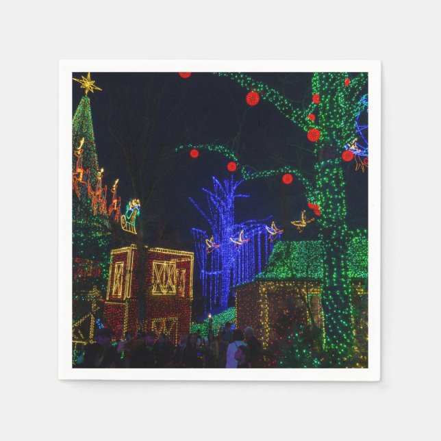 Servilleta De Papel Navidades De Midtown (Anverso)