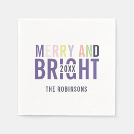 Servilleta De Papel Navidades de paleta ultrvioleta