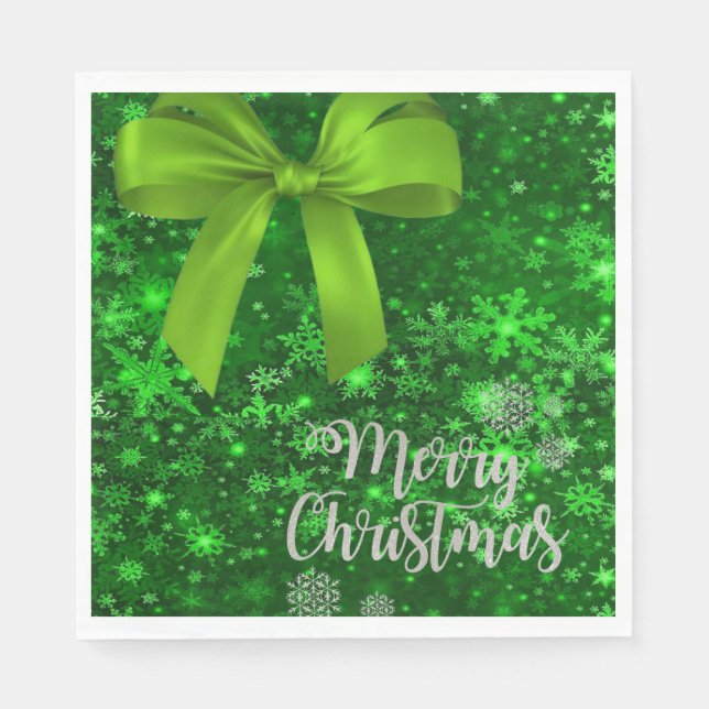 Servilleta De Papel Navidades de papel servilletas, Feliz Navidad (Anverso)