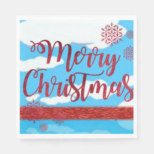 Servilleta De Papel Navidades de papel servilletas, Feliz Navidad