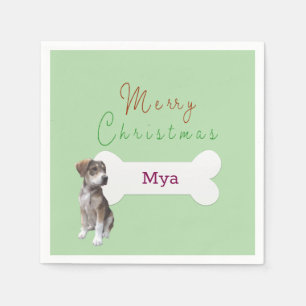 Servilleta De Papel Navidades de perros mascotas