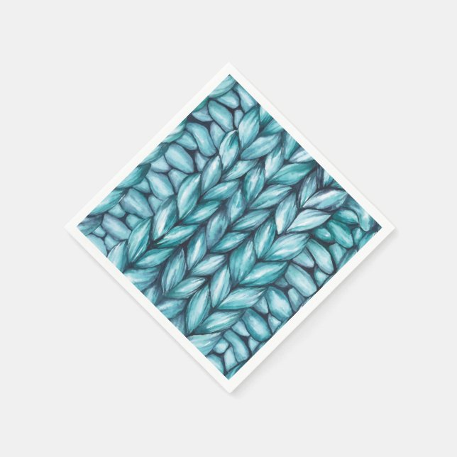 Servilleta De Papel Navidades de punto (Borde)