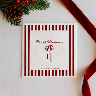 Servilleta De Papel Navidades de Red Bow Strike