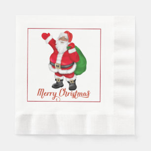 Servilleta De Papel Navidades de Santa Claus Papeles