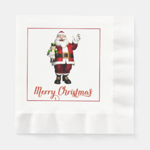 Servilleta De Papel Navidades de Santa Claus Papeles