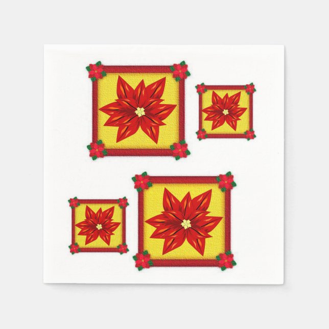 Servilleta De Papel Navidades de servilletas de papel (Anverso)