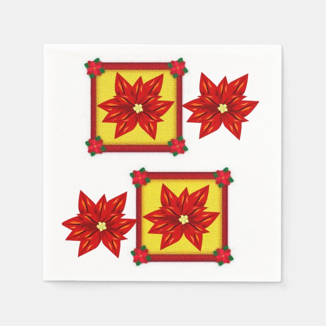 Servilleta De Papel Navidades de servilletas de papel (Anverso)