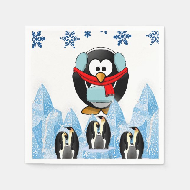 Servilleta De Papel Navidades de servilletas de papel (Anverso)