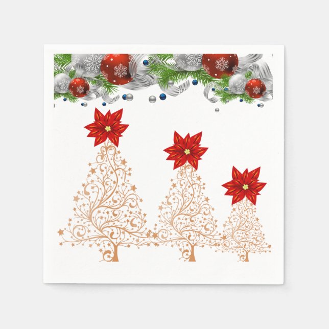 Servilleta De Papel Navidades de servilletas de papel (Anverso)