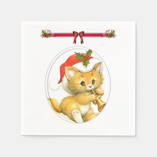 Servilleta De Papel Navidades de servilletas de papel (Anverso)