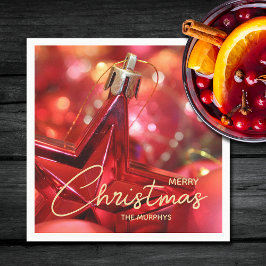 Servilleta De Papel Navidades de Star Ornament