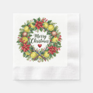 Servilleta De Papel Navidades de tenis corean por Fiesta de Navidades