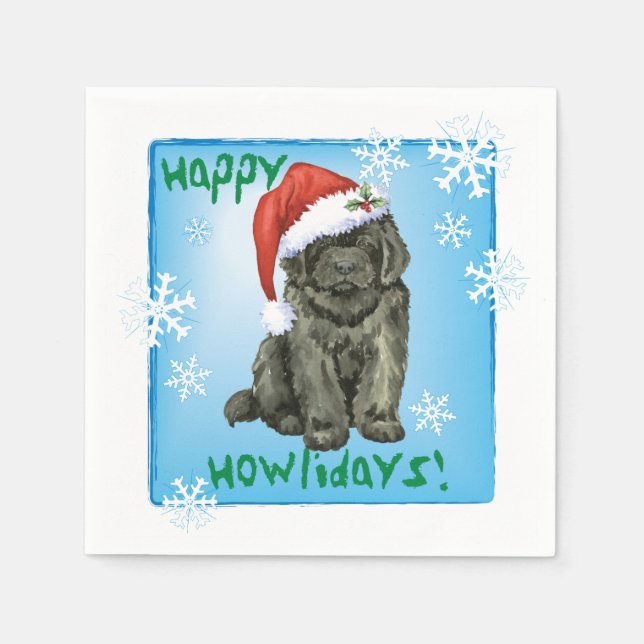 Servilleta De Papel Navidades de Terranova (Anverso)