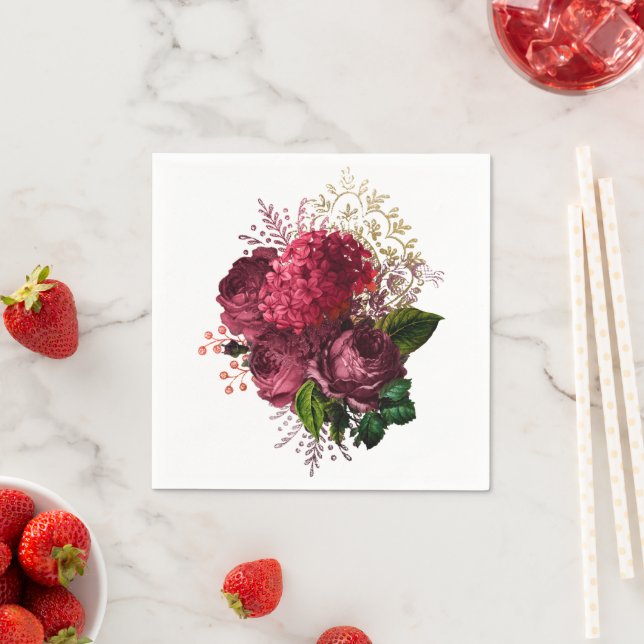 Servilleta De Papel Navidades de Victoria de época (In situ)