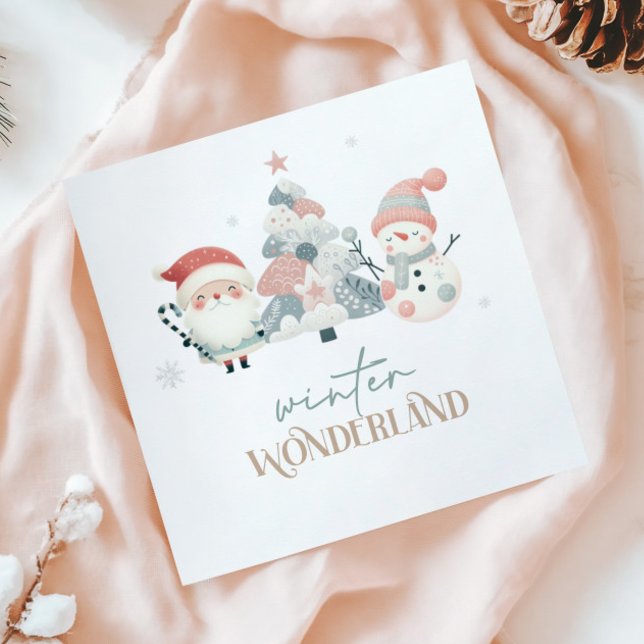 Servilleta De Papel Navidades de Winter Wonderland (Subido por el creador)