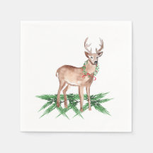 Navidades Deer Napkins