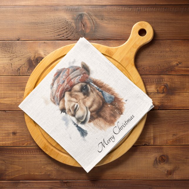 Servilleta De Papel Navidades del desierto: Alegría, personalizado (Subido por el creador)