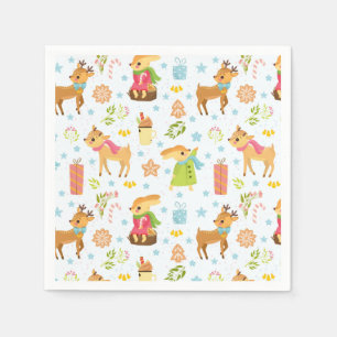 Servilleta De Papel Navidades divertidos