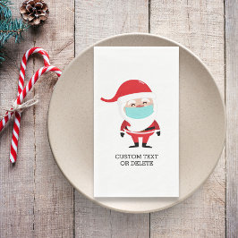 Servilleta De Papel Navidades divertidos Santa Claus en el Personaliza