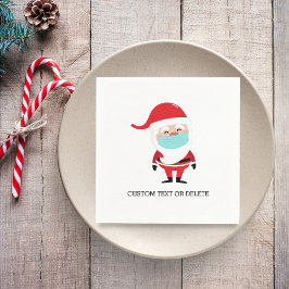 Servilleta De Papel Navidades divertidos Santa Claus en el Personaliza