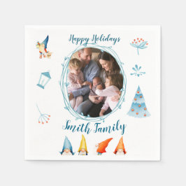 Servilleta De Papel Navidades Elves Papeles Con Fotografía