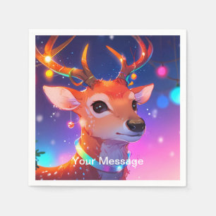 Servilleta De Papel Navidades encantados