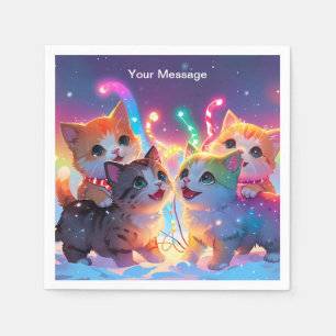 Servilleta De Papel Navidades encantados