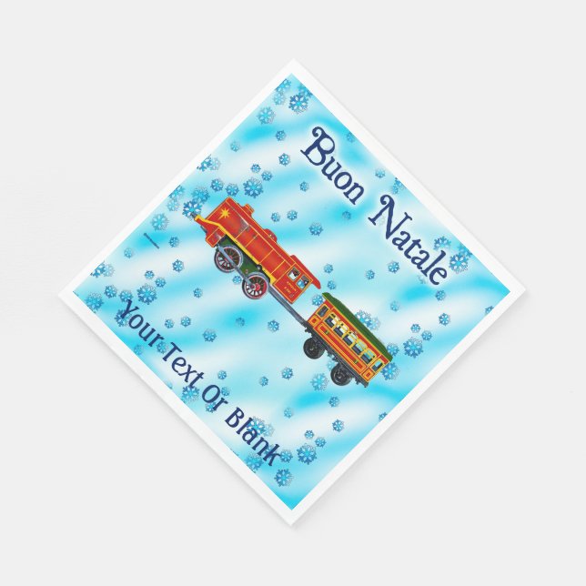 Servilleta De Papel Navidades Express - Buon Natale (Esquina)
