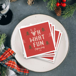 Servilleta De Papel Navidades feos sudaderas toallas de fiesta de Fies