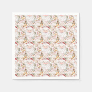 Servilleta De Papel Navidades Festivan Santa Claus