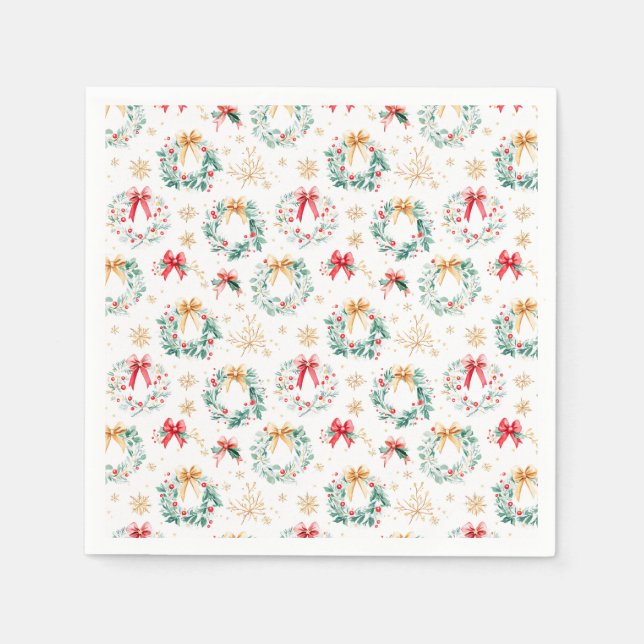 Servilleta De Papel Navidades festivos (Anverso)