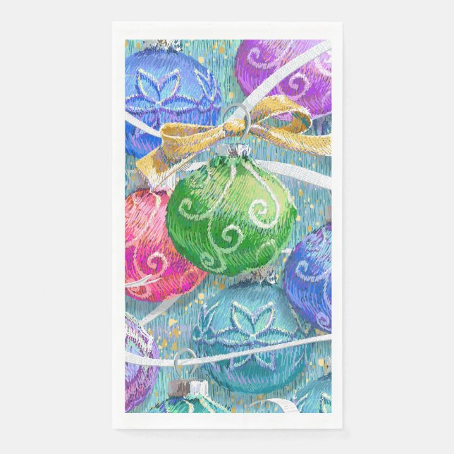 Servilleta De Papel Navidades festivos (Anverso)