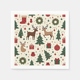 Servilleta De Papel Navidades festivos