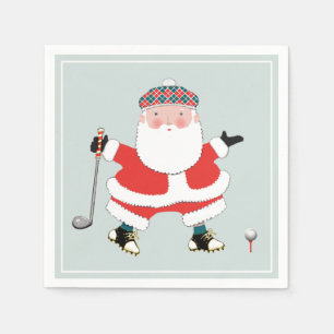 Servilleta De Papel Navidades Fiesta de golf
