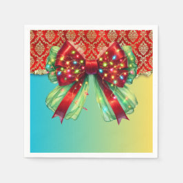 Servilleta De Papel Navidades Fiesta Drip Bling Festividad Feliz Navid