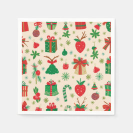 Servilleta De Papel Navidades Fiesta Napkins